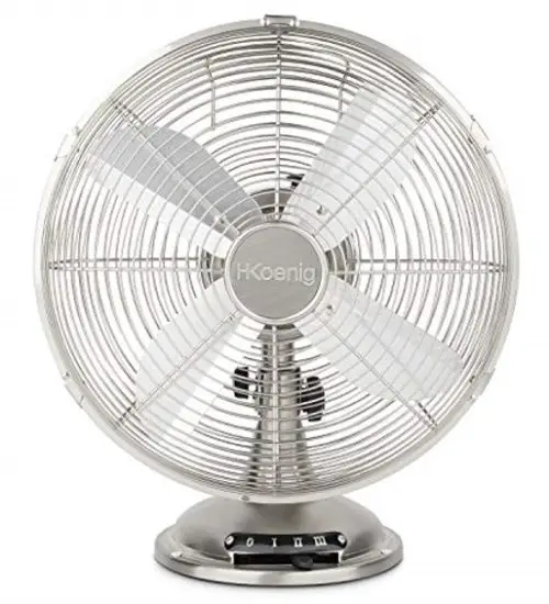 H Koenig joe48 Metal Table Fan