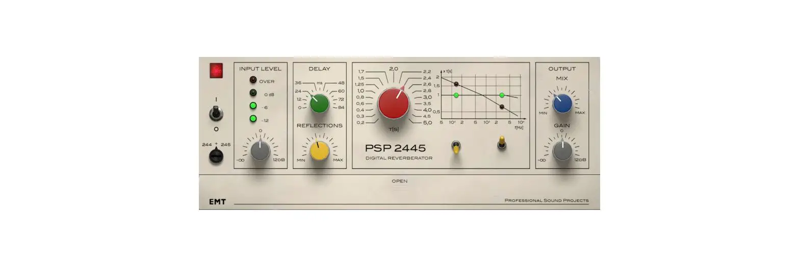 Psp 2445 Reverb Processor Plug-in User Manual Psp 2445 Reverb Processor Plug-in User Manual