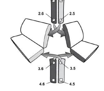 JULA 605010 Car Seat Covers FIG 13