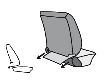 JULA 605010 Car Seat Covers FIG 4