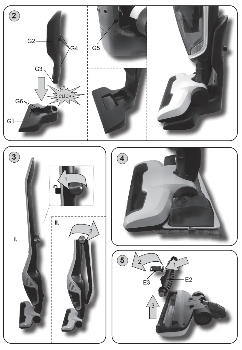eta 5003049 Moneto Stick Vacuum Cleaner - fig