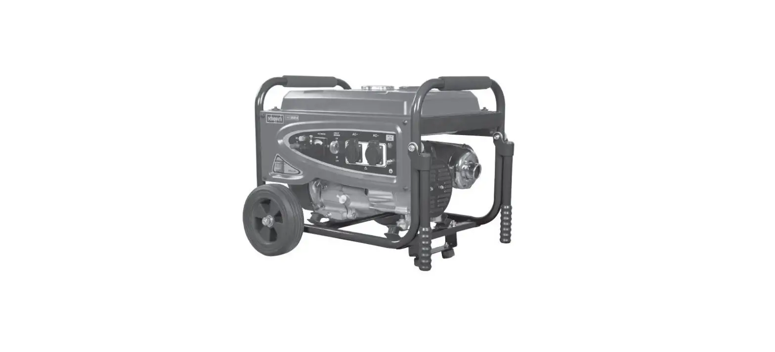 Scheppach Sg3200 Electric Generator Instruction Manual