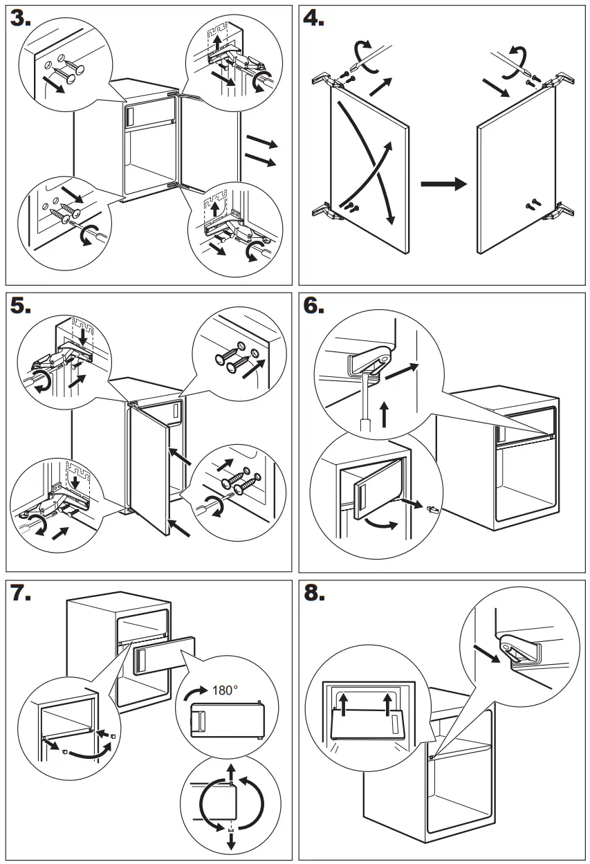 AEG SFB612F1AS Single Door Built in Freezer - Fig 2