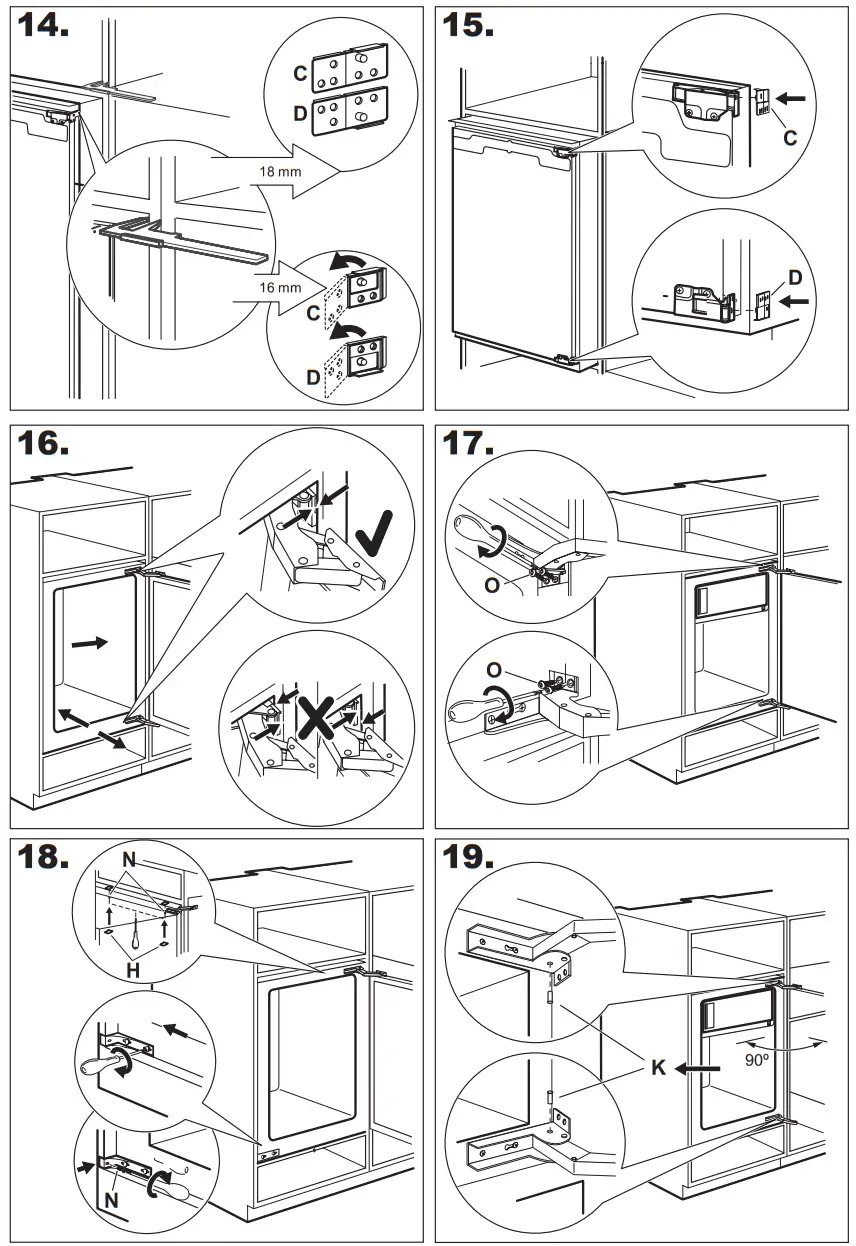 AEG SFB612F1AS Single Door Built in Freezer - Fig 4