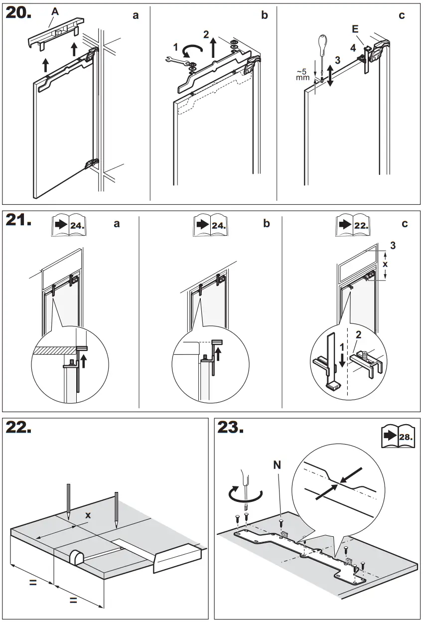 AEG SFB612F1AS Single Door Built in Freezer - Fig 5