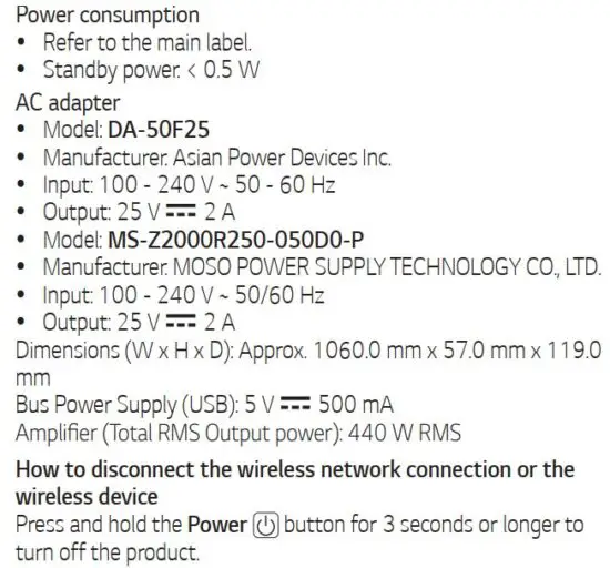 FIG 11 Specification