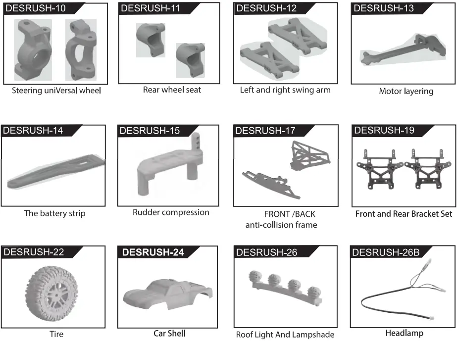 RC PRO THRASHER 1 18 Scale 4WD Short Course Truck 2.4g Radio System - 15