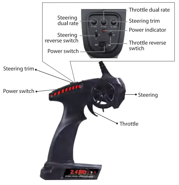 RC PRO THRASHER 1 18 Scale 4WD Short Course Truck 2.4g Radio System - 20