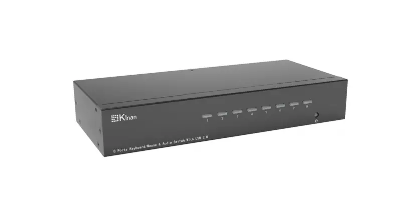 Kinan Km0108 8 Ports Keyboard-mouse Switch With Usb 2.0 User Manual