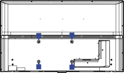 kogan Curved 4K LED TV 2.Remove the stands
