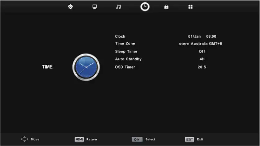 kogan Curved 4K LED Time