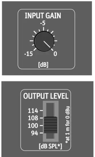 NEUMANN BERLIN KH 80 DSP Active Studio Monitor - Input Output