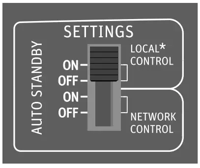 NEUMANN BERLIN KH 80 DSP Active Studio Monitor - SETTINGS switch