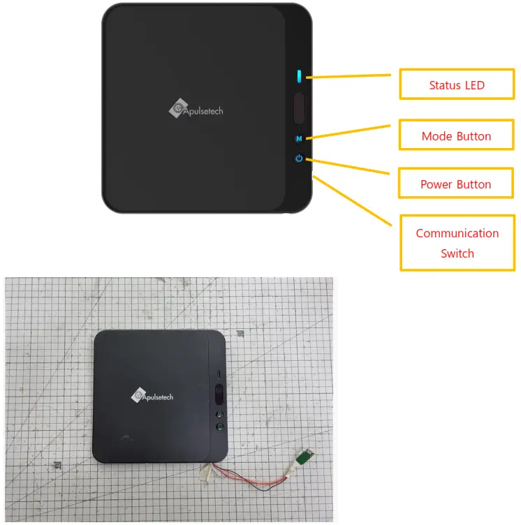 Apulsetech A411 Desktop Reader - Switch