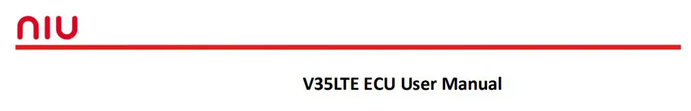 NIUV35LTE Smart Central Controller User Manual