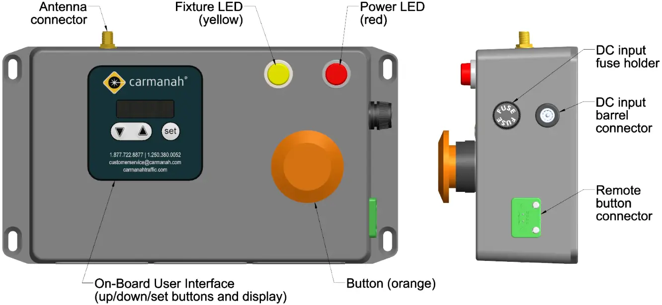 carmanah R838 Wireless Remote Beacon Controller - Overview