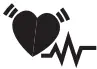 Cardiac arrhythmia icon