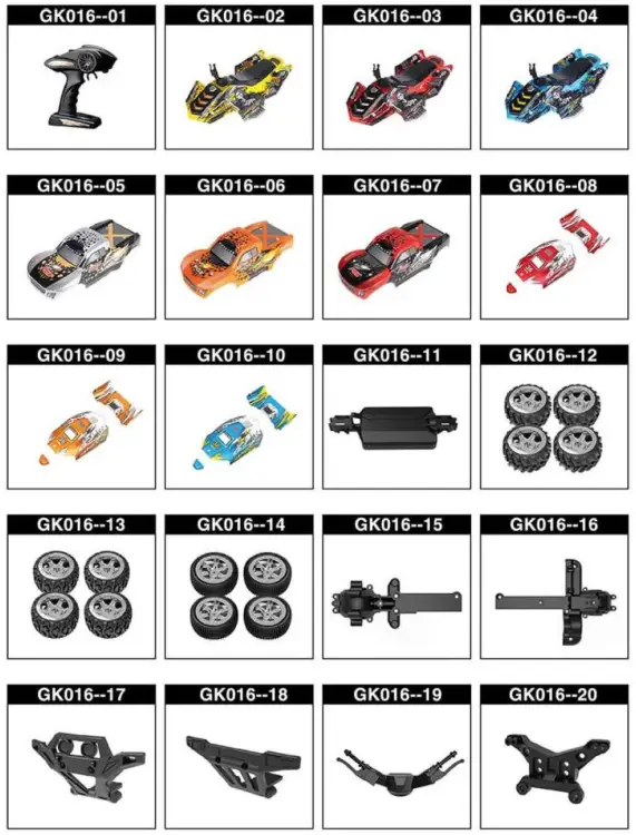 Shantou City Chenghai Jingwei Industrial 866-167 Power Racing 2.4GHz Radio Remote Control Monster Truck - fig27