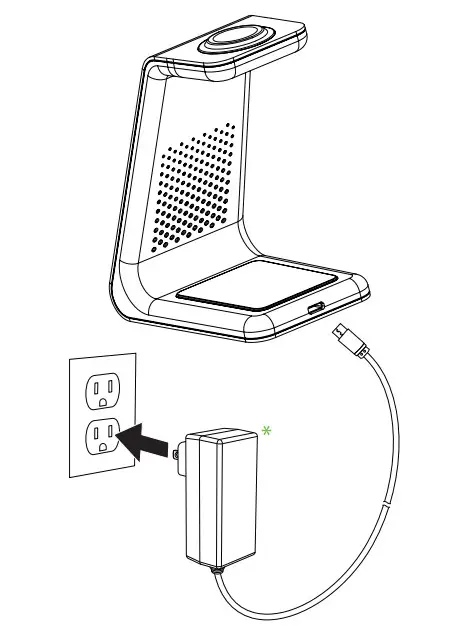 OPTONICA 9500 3 In 1 Wireless Charging Station - Figure 1
