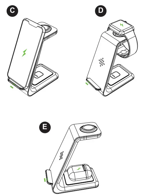 OPTONICA 9500 3 In 1 Wireless Charging Station - Figure 4