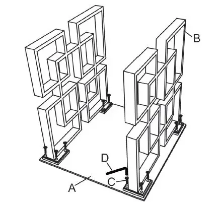 thdstatic CT223 Gold Stainless Steel Base with End Table 8