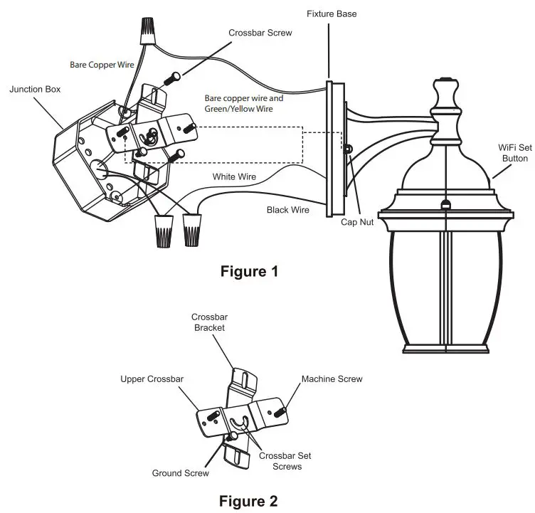Maxxima-MEL-6150DW-Smart-WiFi-LED-Outdoor-Wall-Light-fig-1