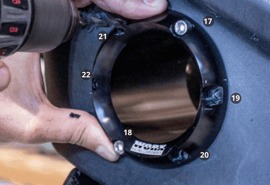 WORX RACING COMPONENTS WR04074 Rear Exhaust - FIG 10