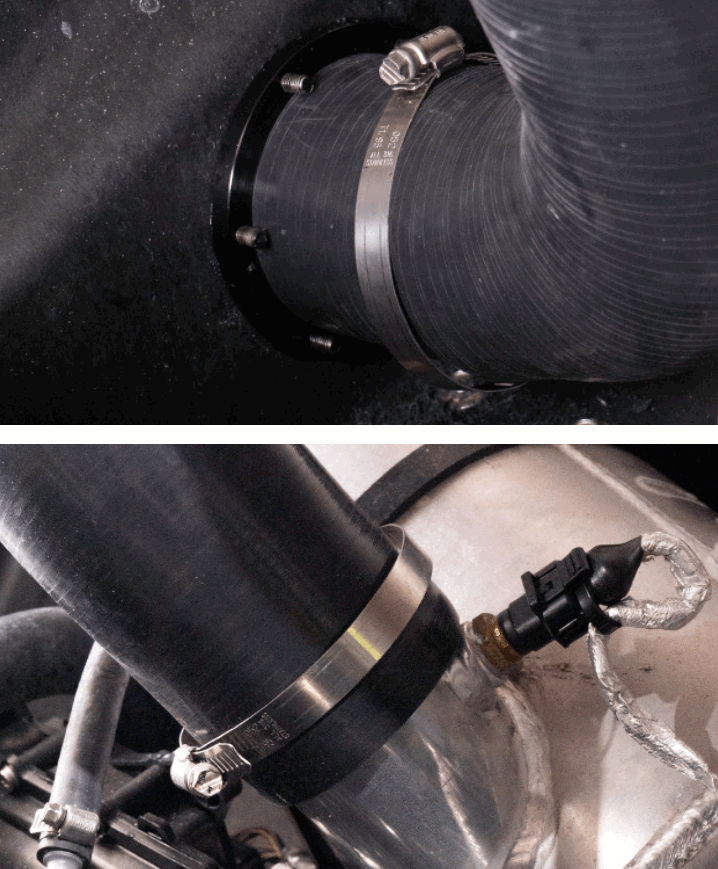 WORX RACING COMPONENTS WR04074 Rear Exhaust - FIG 13