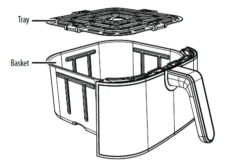 INSIGNIA NS-AF34D2-C 3.4 Qt. Digital Air Fryer fig 2