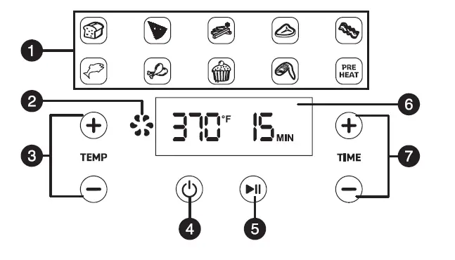 INSIGNIA NS-AF34D2-C 3.4 Qt. Digital Air Fryer fig 3