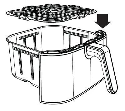 INSIGNIA NS-AF34D2-C 3.4 Qt. Digital Air Fryer fig 5