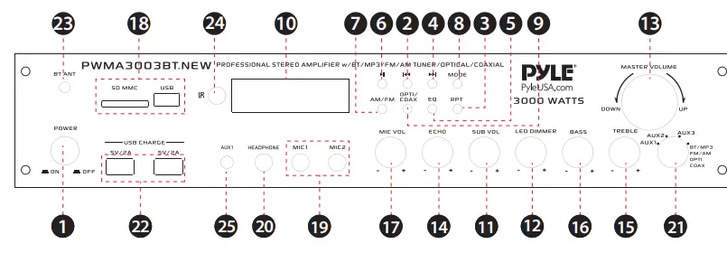 Bluetooth-.Multi-Channel-Hybrid-Pre-Amplifier-System-3000W-Home-Audio-Rack-Mount-Stereo-Power-Amplifier-Receiver-Fig-1