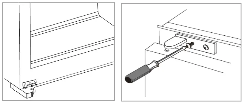 Reversing the door opening