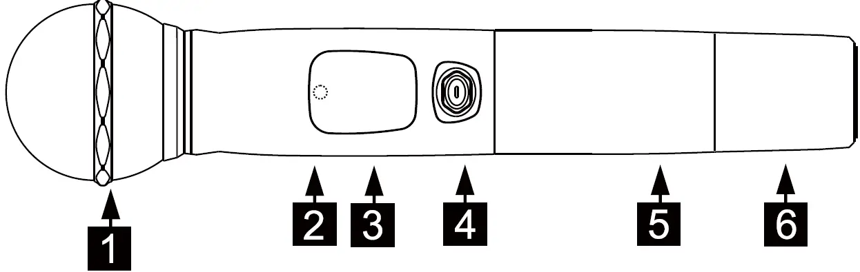 Wharfedale Pro 650-700 MHz version Aeroline Vocal 05