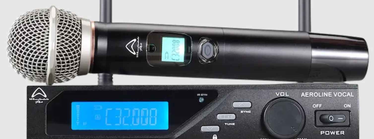 Wharfedale Pro 650-700 Mhz Version Aeroline Vocal Uhf Handheld Wireless Microphone System User Manual