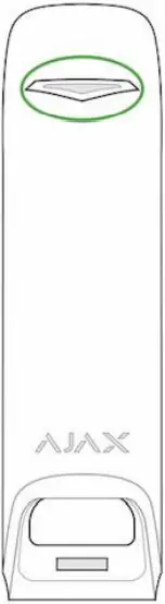 AJAX MotionProtect - Detector Indication