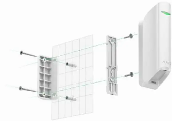 AJAX MotionProtect - Detector Installation 2