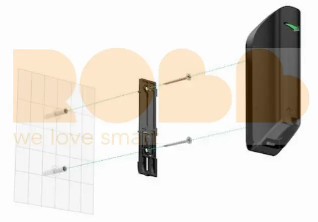 AJAX MotionProtect - Detector Installation