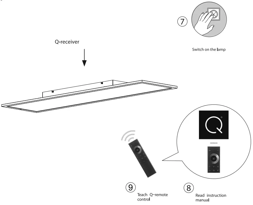 Paul Neuhaus 8098 16 Q FLAG LED Ceiling Light - fig3