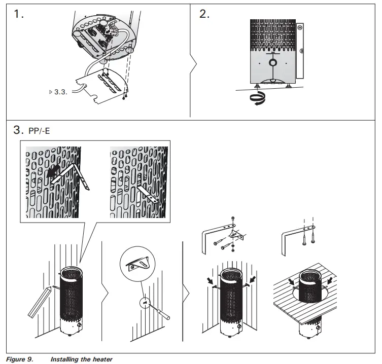 HARVIA PP70 Cilindro Plus Electric Heater - fig 10