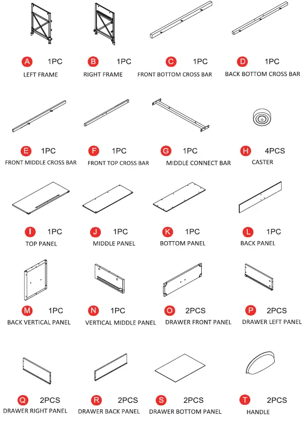 Rustic 810534677 2 Drawer TV Stand-2