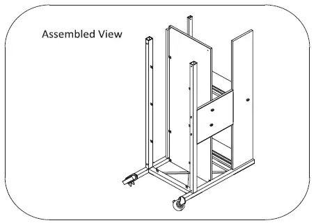 Rustic 810534677 2 Drawer TV Stand-25