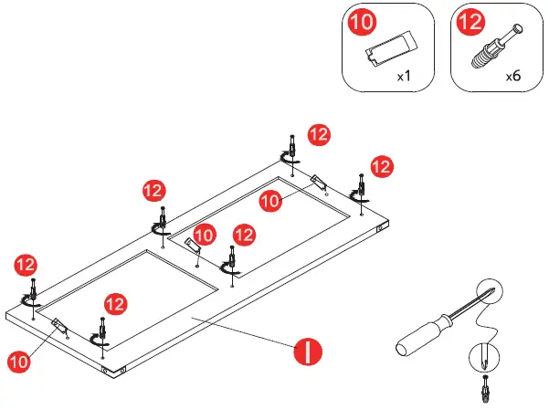 Rustic 810534677 2 Drawer TV Stand-36
