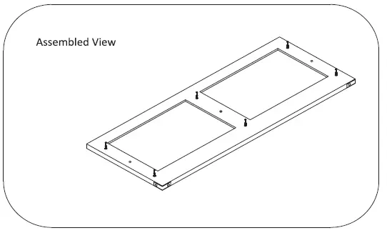 Rustic 810534677 2 Drawer TV Stand-37