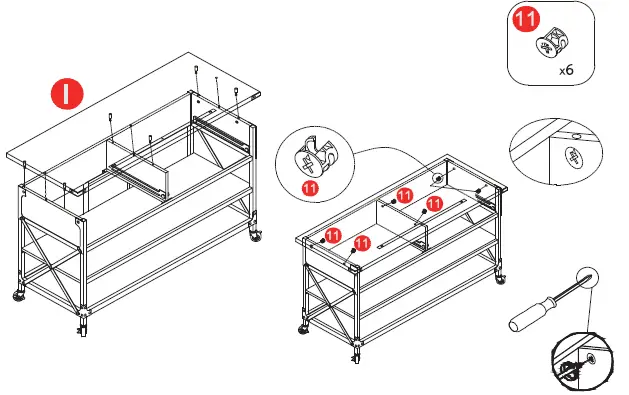 Rustic 810534677 2 Drawer TV Stand-38