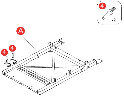 Rustic 810534677 2 Drawer TV Stand-4