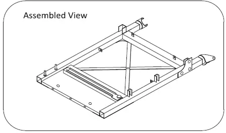 Rustic 810534677 2 Drawer TV Stand-5