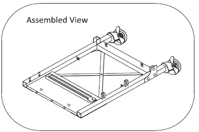 Rustic 810534677 2 Drawer TV Stand-7