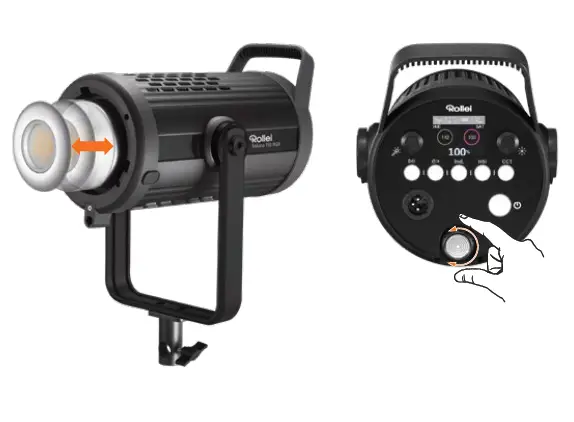 Rollie 28246 Soluna 150 RGB Continuous LED light FIG 12