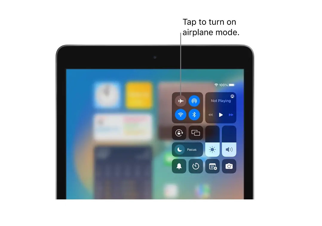 Choose Ipad Settings For Travel